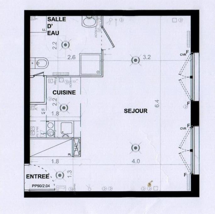 Grand Studio De 37M Carres - Rer Laplace Et Maison Des Examens A 5 Minutes A Pied Arcueil Exterior foto